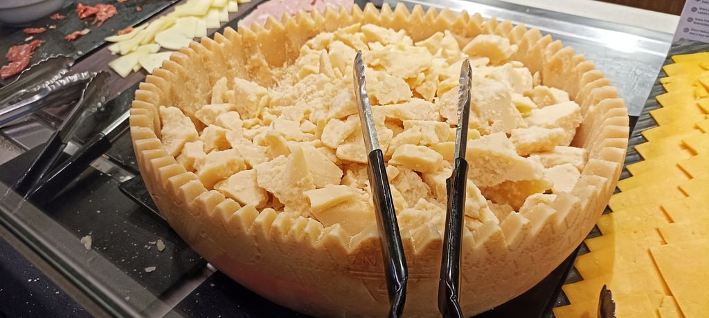 Parmesano - 7 días de crucero por el Mediterráneo en el MSC Seashore