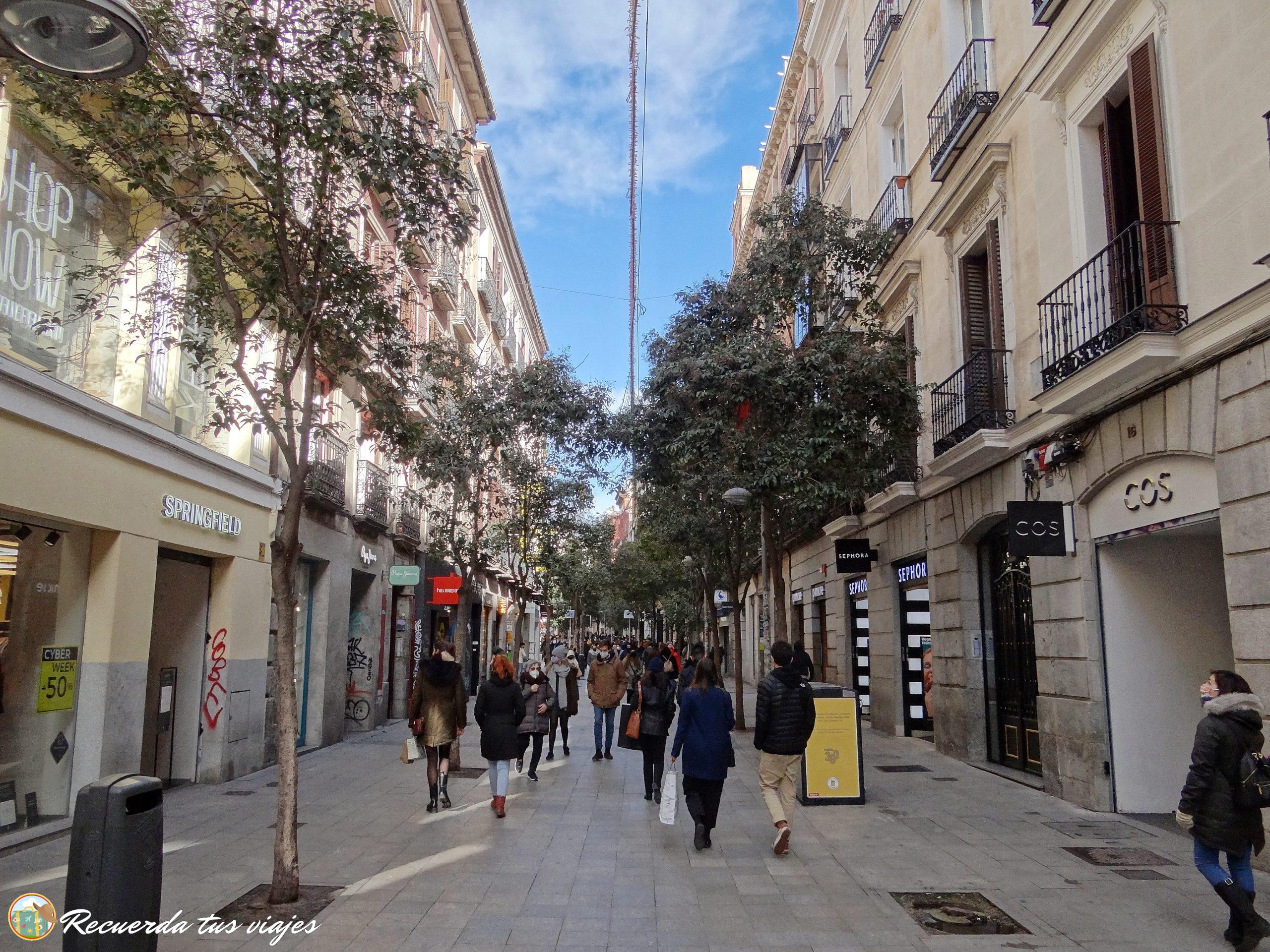 Calle Fuencarral - Ruta por Justicia y Malasaña