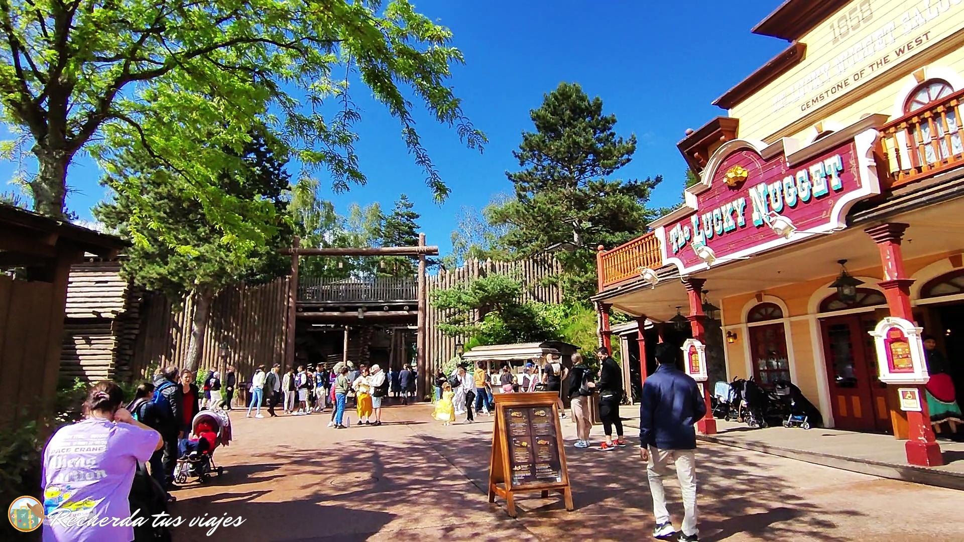 The Lucky Nugget - Historia de Frontierland en Disneyland París