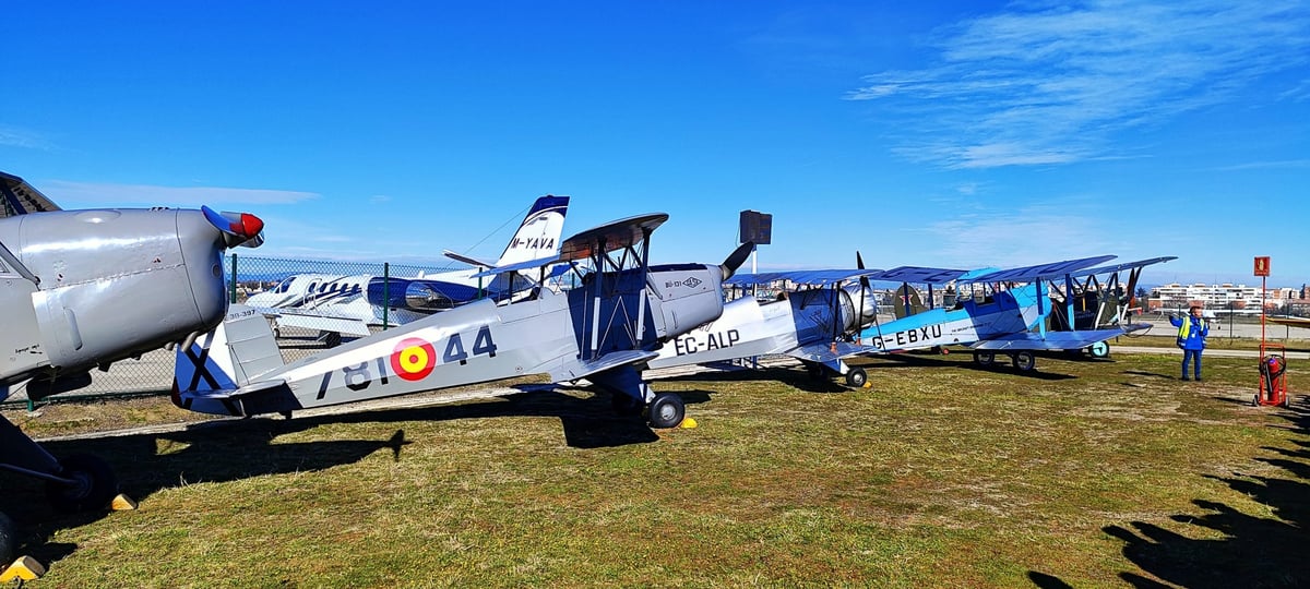 Lee más sobre el artículo Exhibición aérea de mañana en Cuatro Vientos