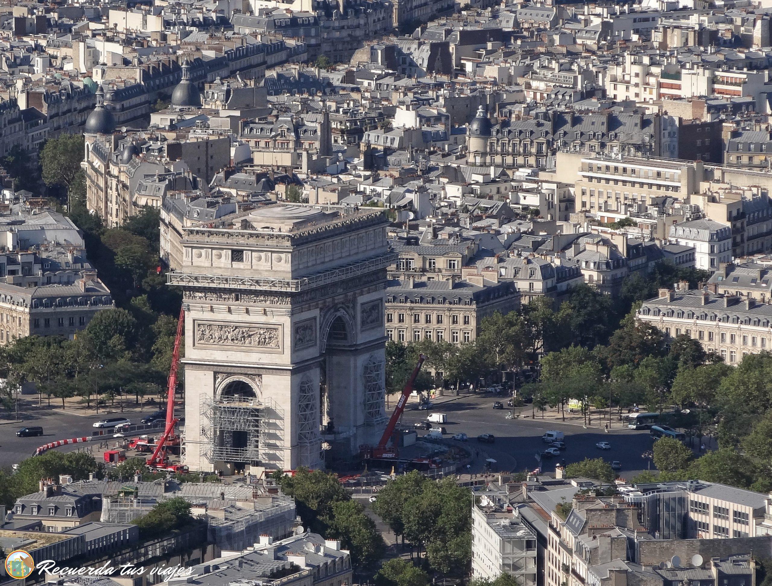 Qué ver en París - Arco del Triunfo
