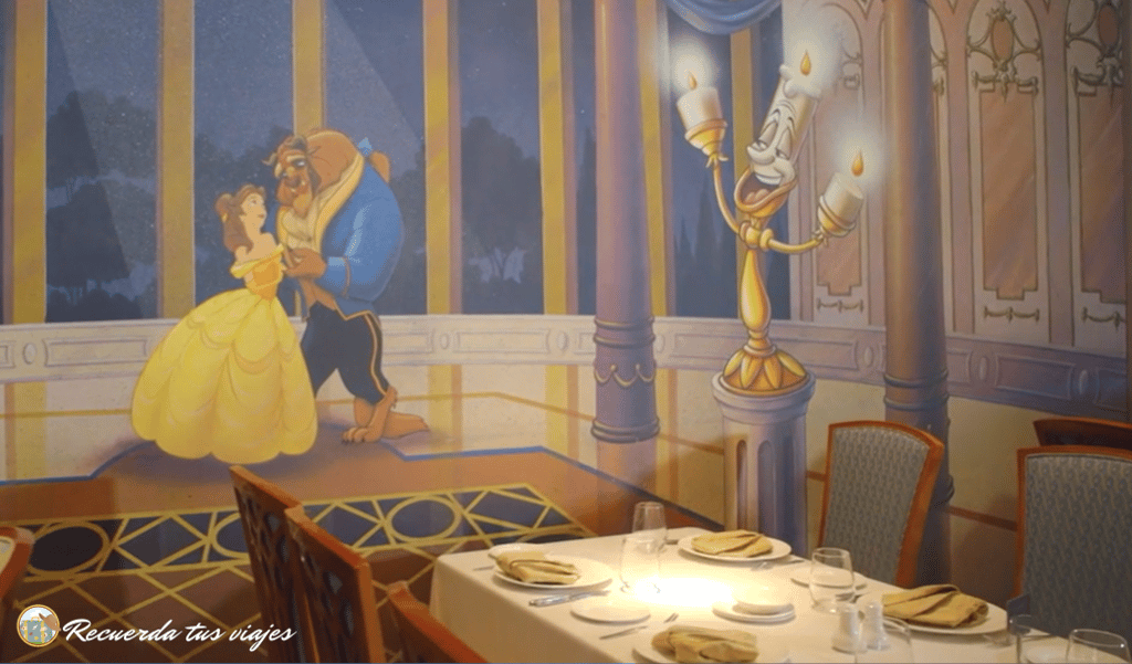 Restaurante Lumiere's - Disney Cruise Line: Magia en Alta Mar