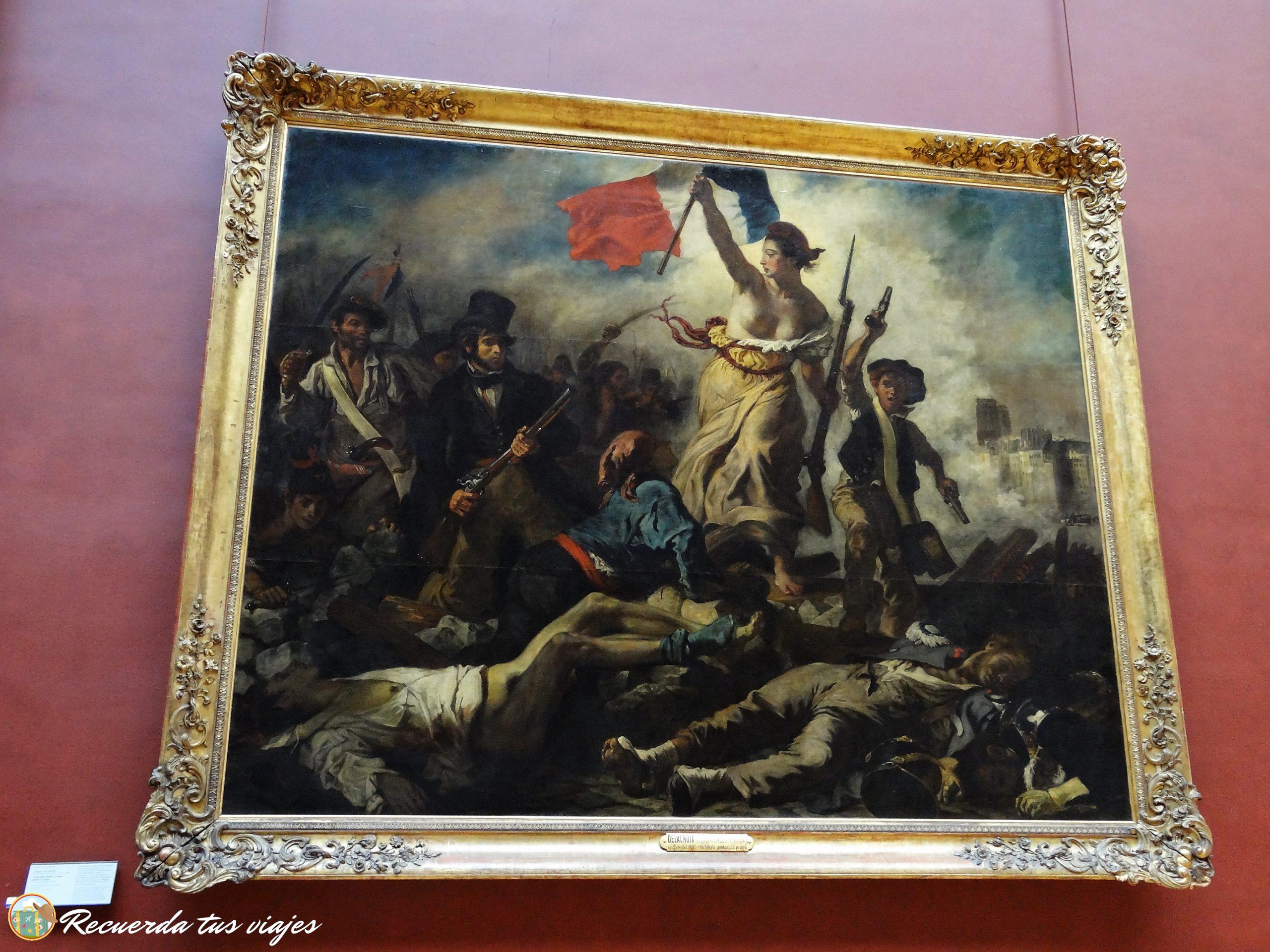 3 horas en el Museo del Louvre - La libertad guiando al pueblo