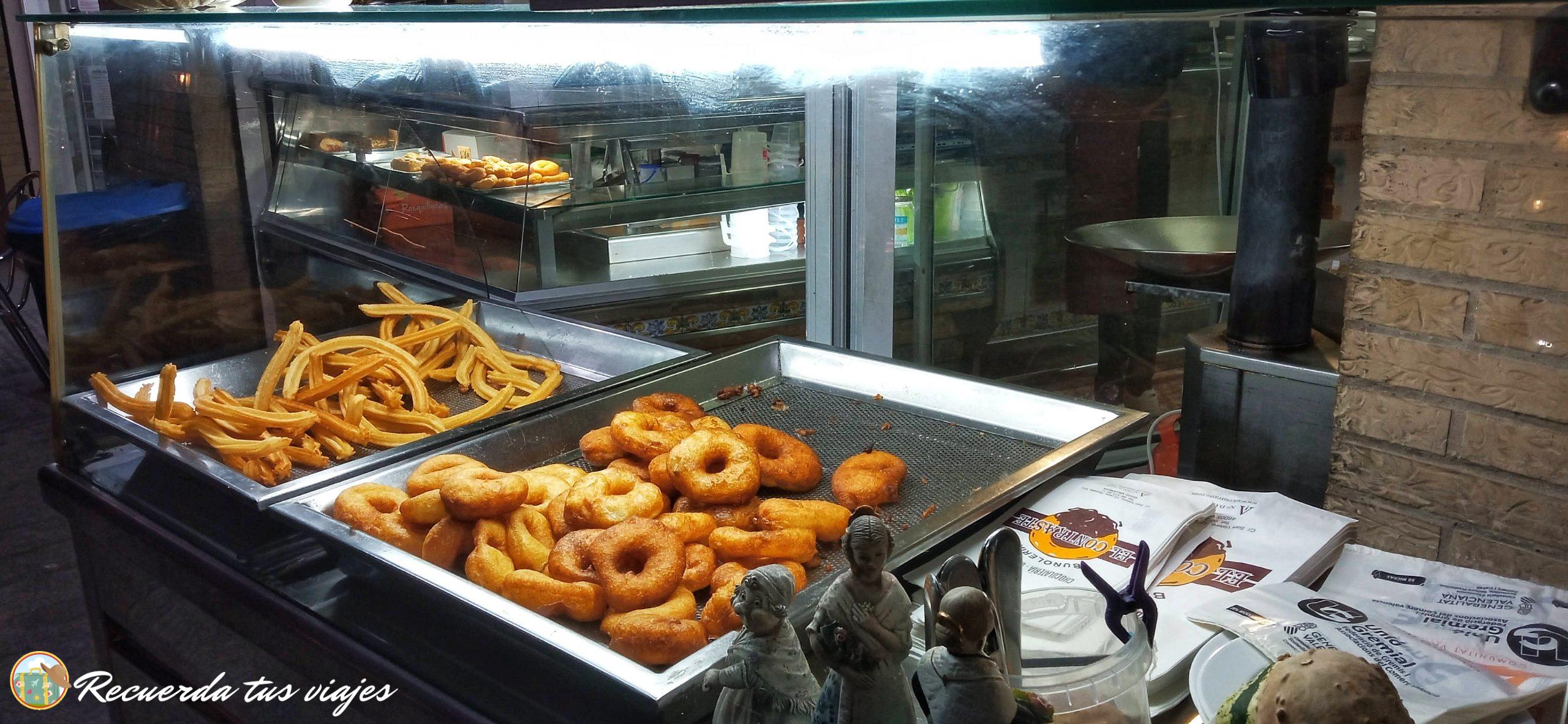 Churros y buñuelos
