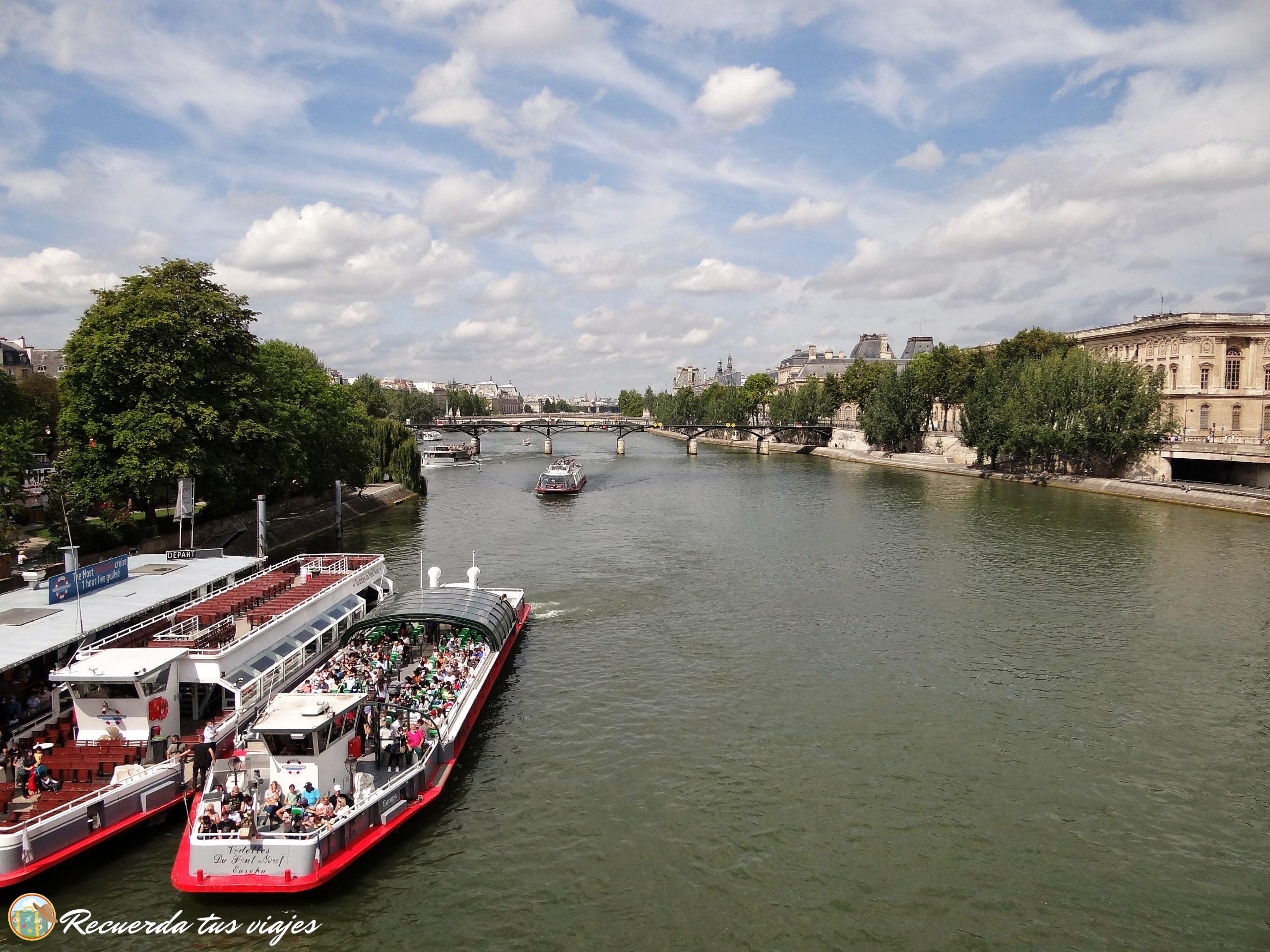 Qué ver en París - Sena