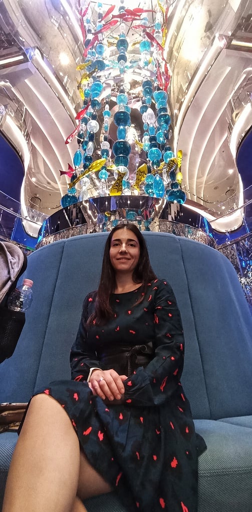 Escultura sobre el mar - 7 días de crucero por el Mediterráneo en el MSC Seashore