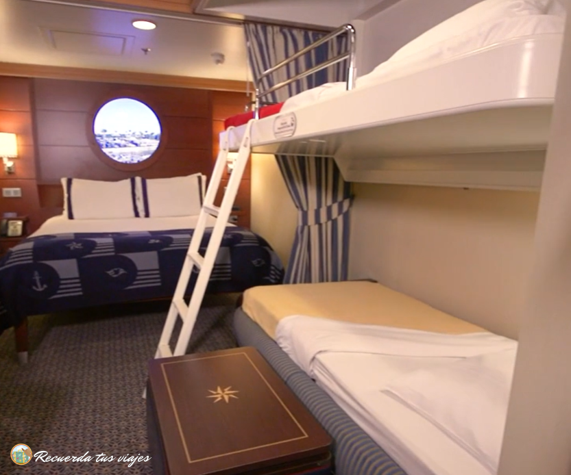 Camarote interior para 4