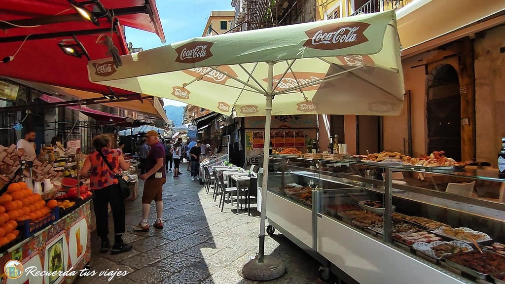 Mercado del Capo - Qué ver en Palermo en 1 día desde un crucero