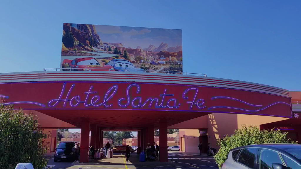 Acceso principal Hotel Santa Fe