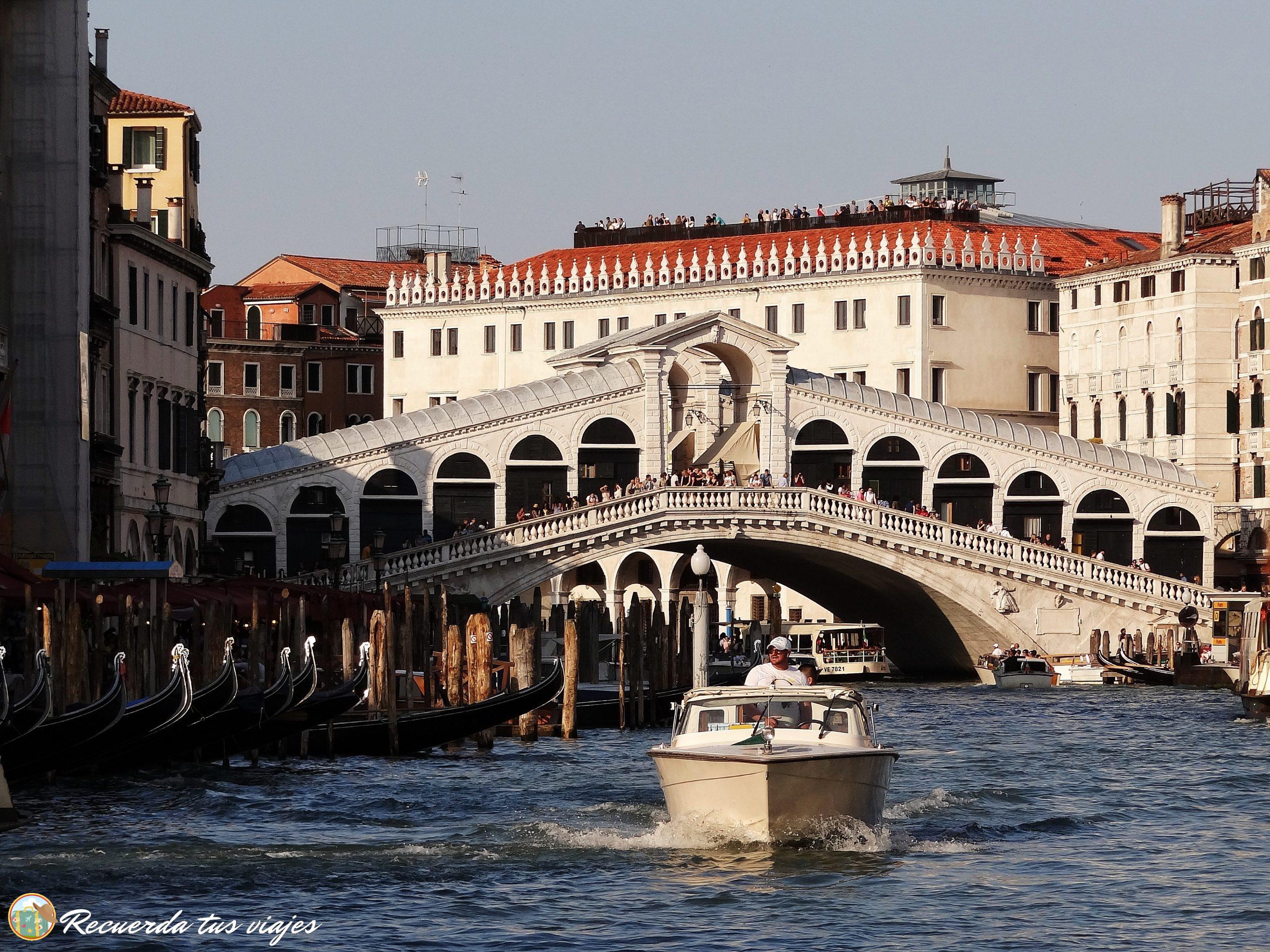 Qué ver en Venecia - Puente de Rialto