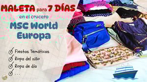 Lee más sobre el artículo Qué llevar en la maleta para un crucero por el Mediterráneo