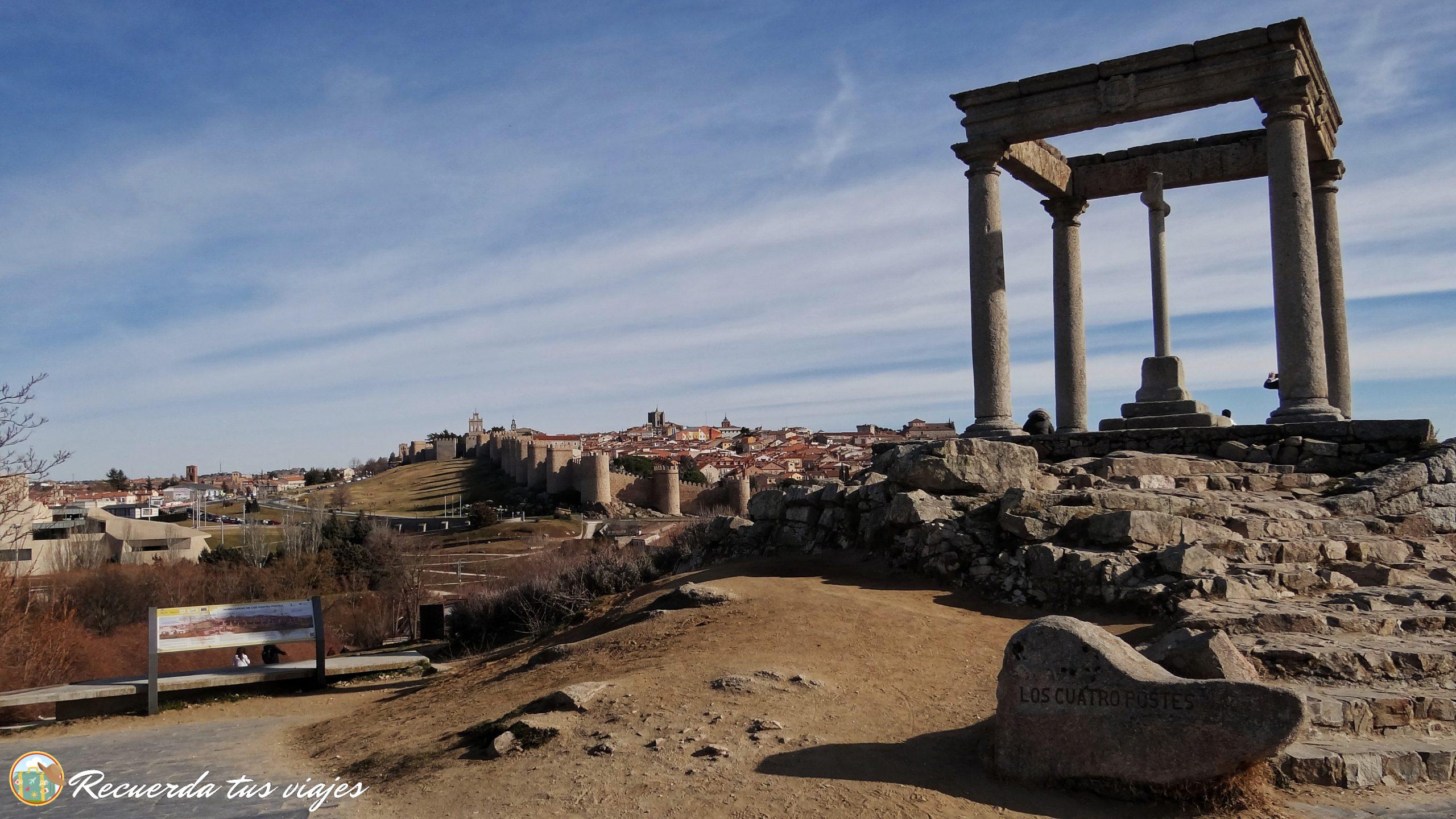 Escapada de 1 día a Ávila - Mirador de los 4 postes
