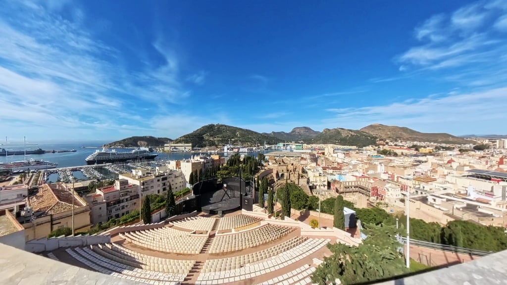 Vistas desde el Castillo - Descubrir Cartagena en un día