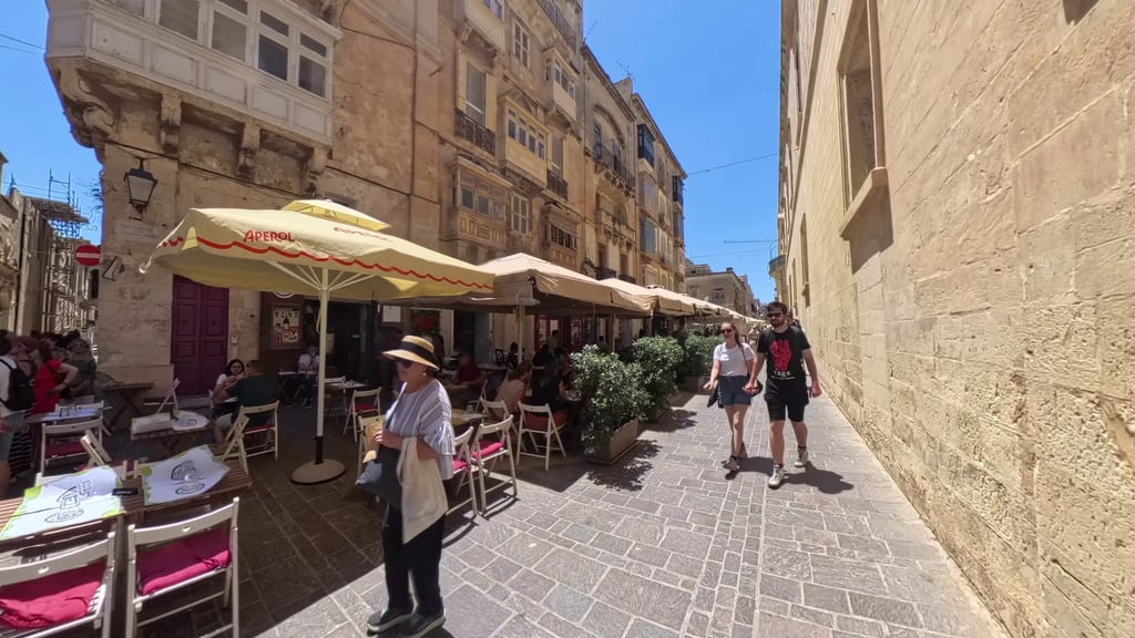Calle Mercaderes - Qué ver en La Valeta en 1 día para cruceristas