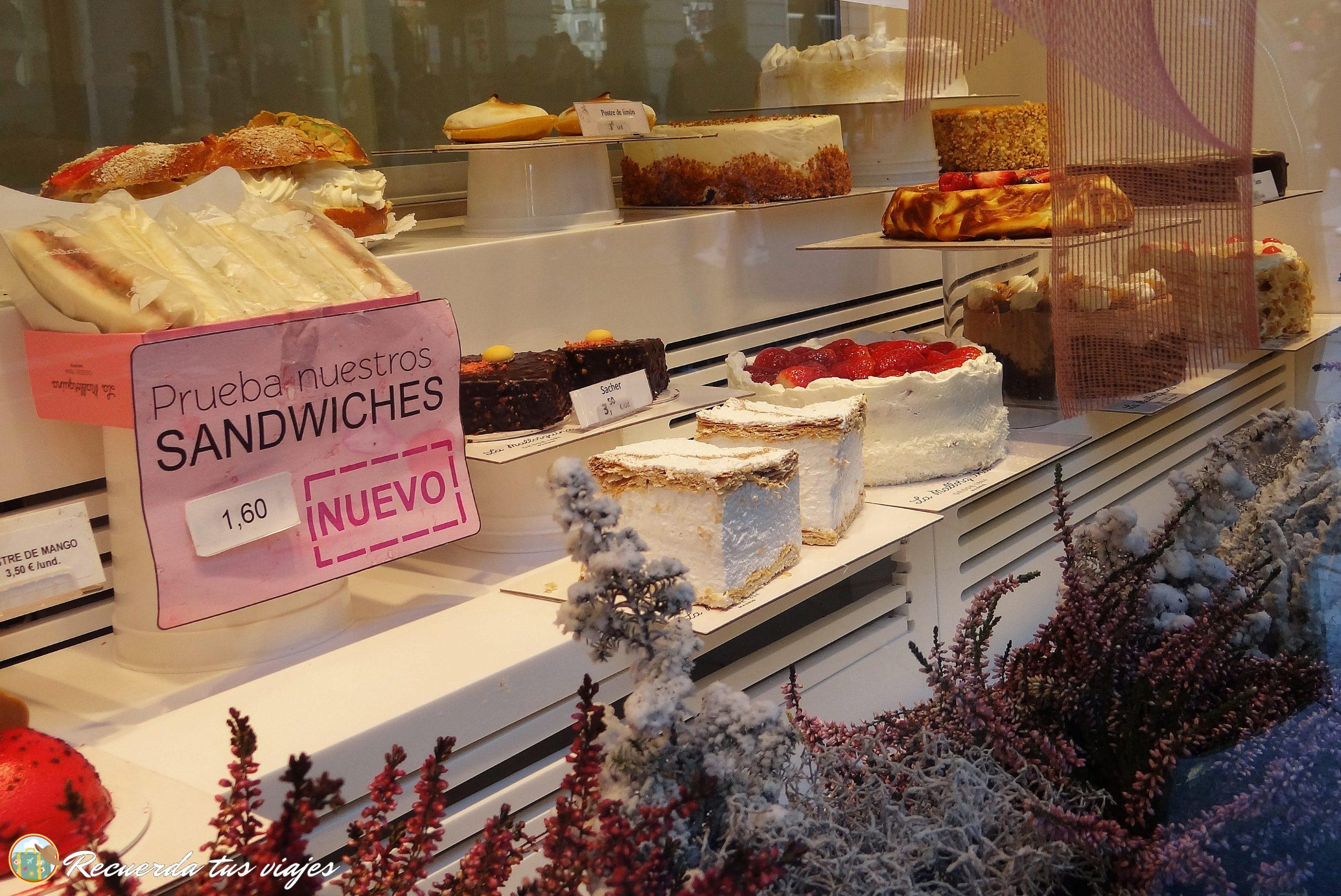 Ruta por el centro de Madrid- Escaparate de la Mallorquina