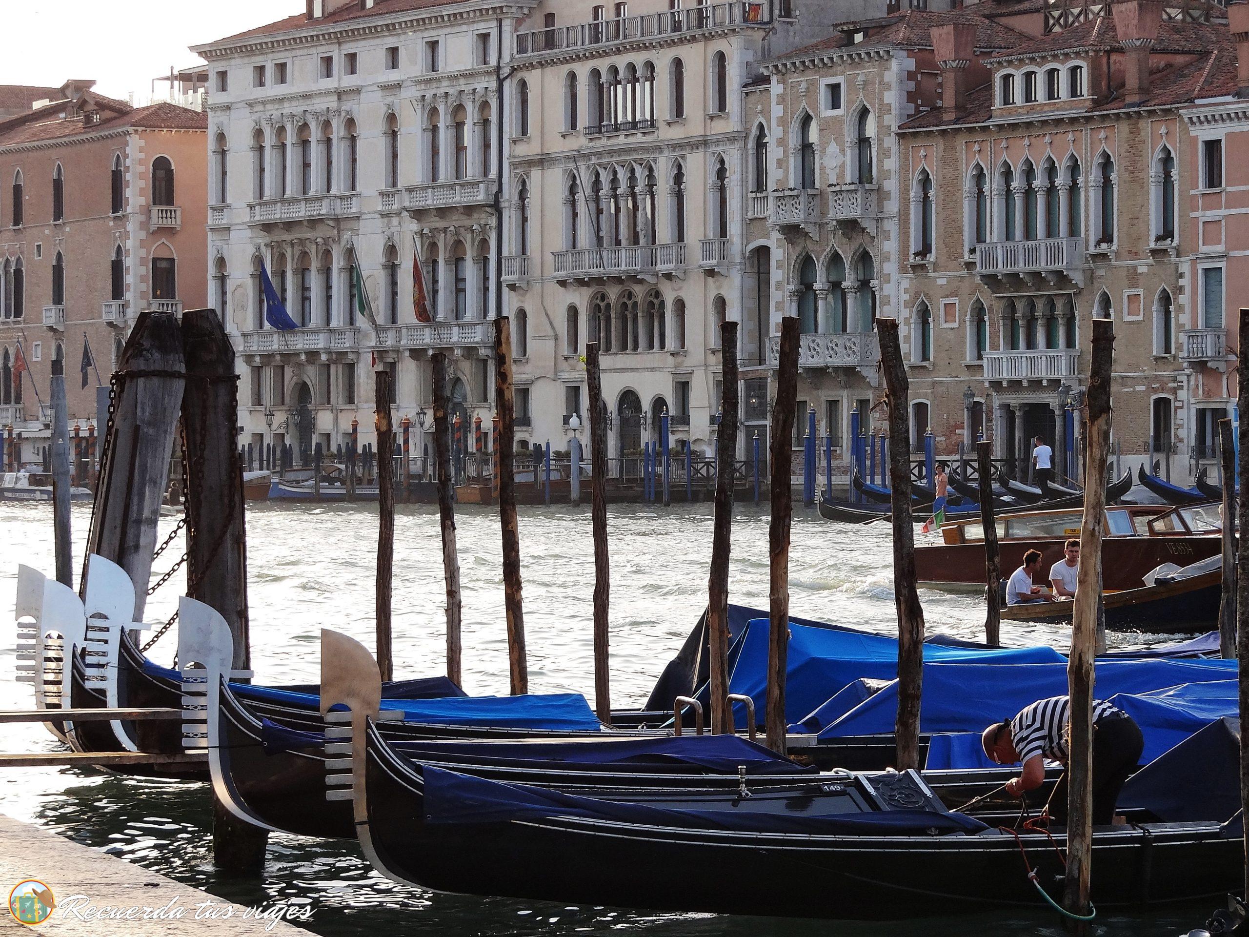 Qué ver en Venecia - Góndolas