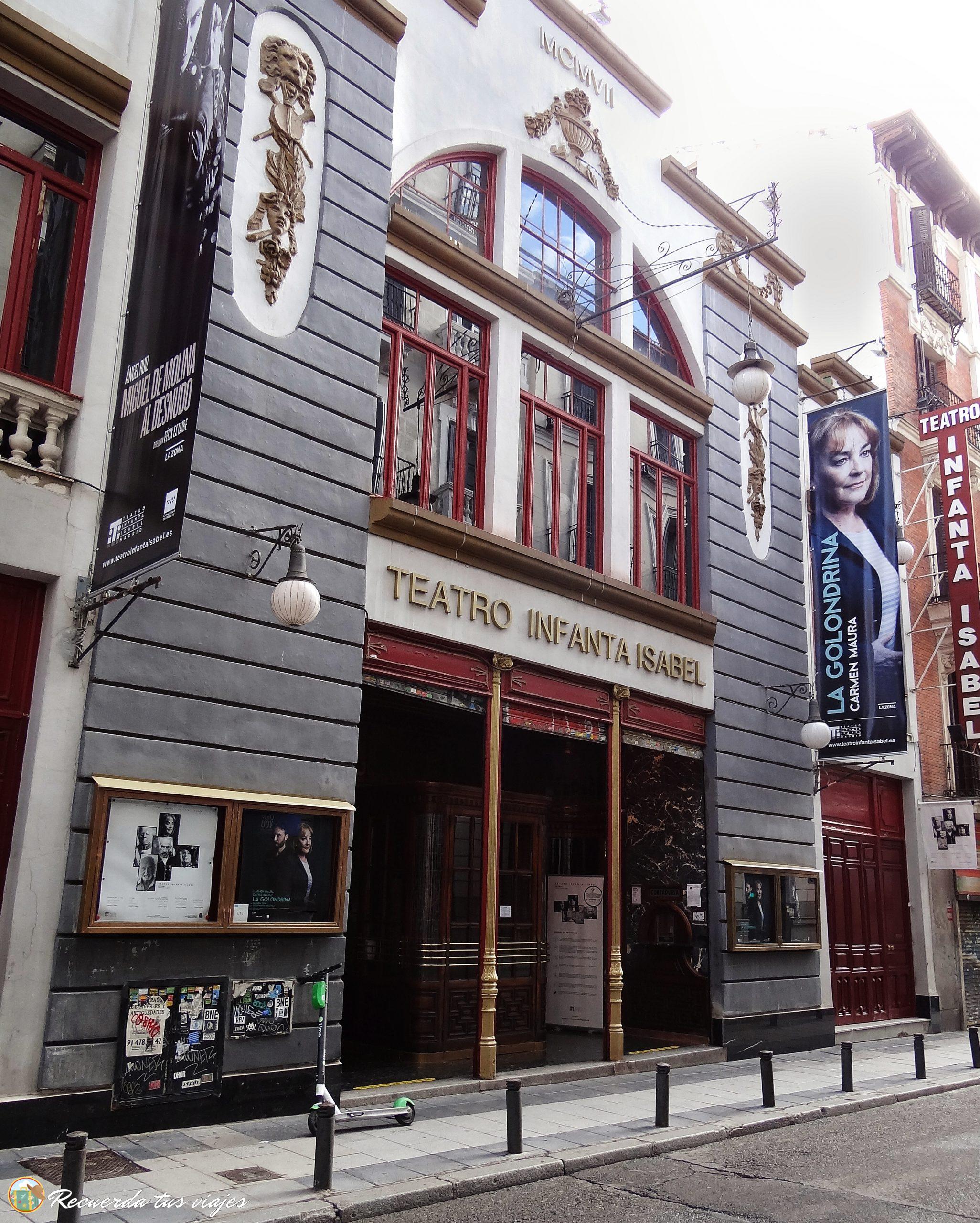 Teatro infanta Isabel - Ruta por Justicia y Malasaña