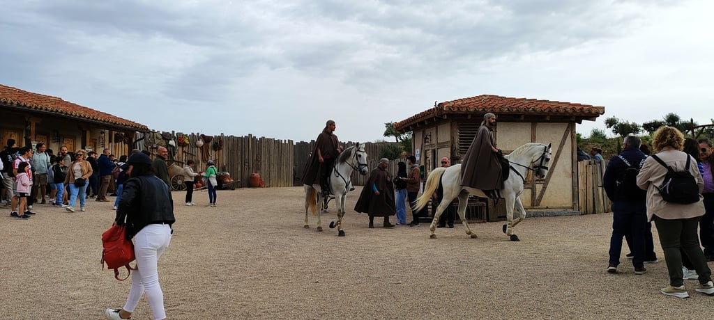 Actores a Caballo en Puy du Fou