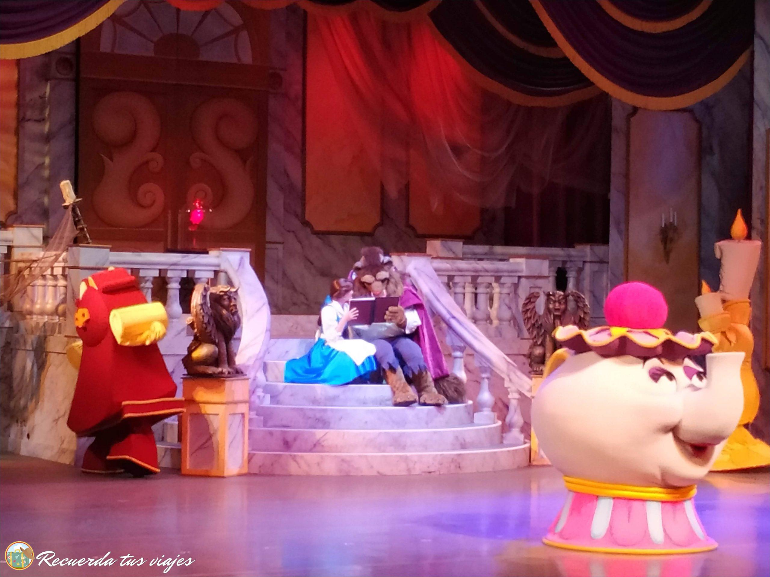 Espectáculo Bella y Bestia