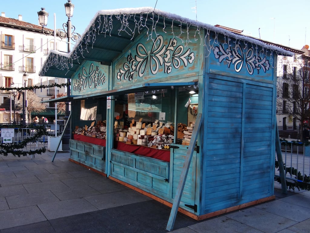 Puestos navideños - Planes de Navidad con niños en Madrid