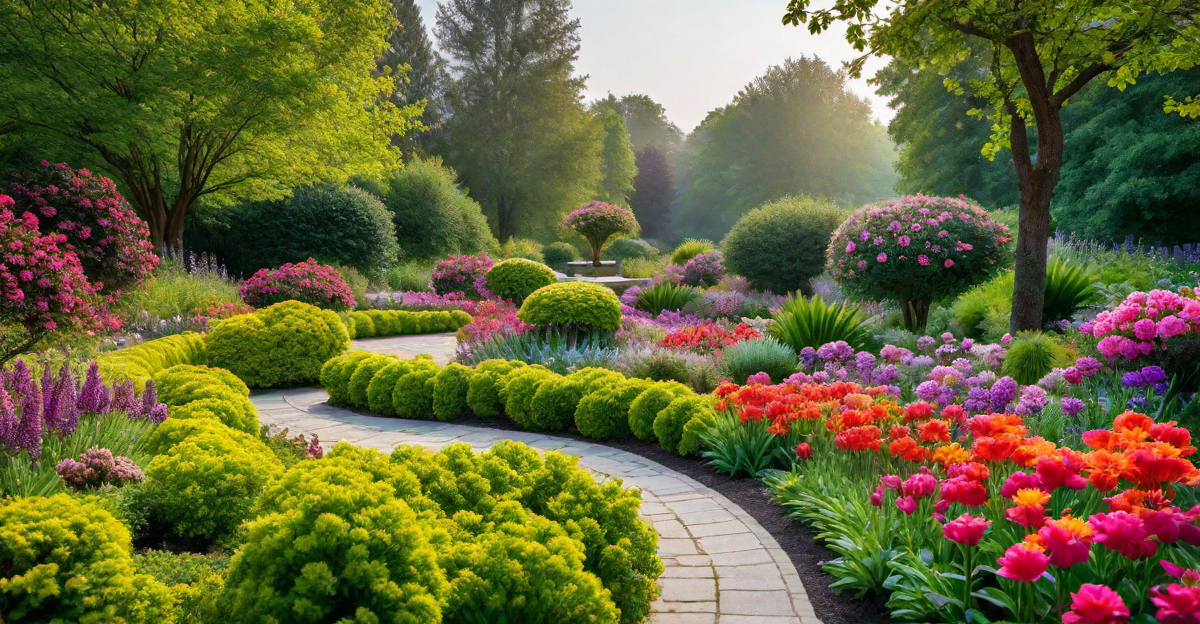 Creating a Colorful Oasis: Incorporating Vibrant Blooms and Foliage