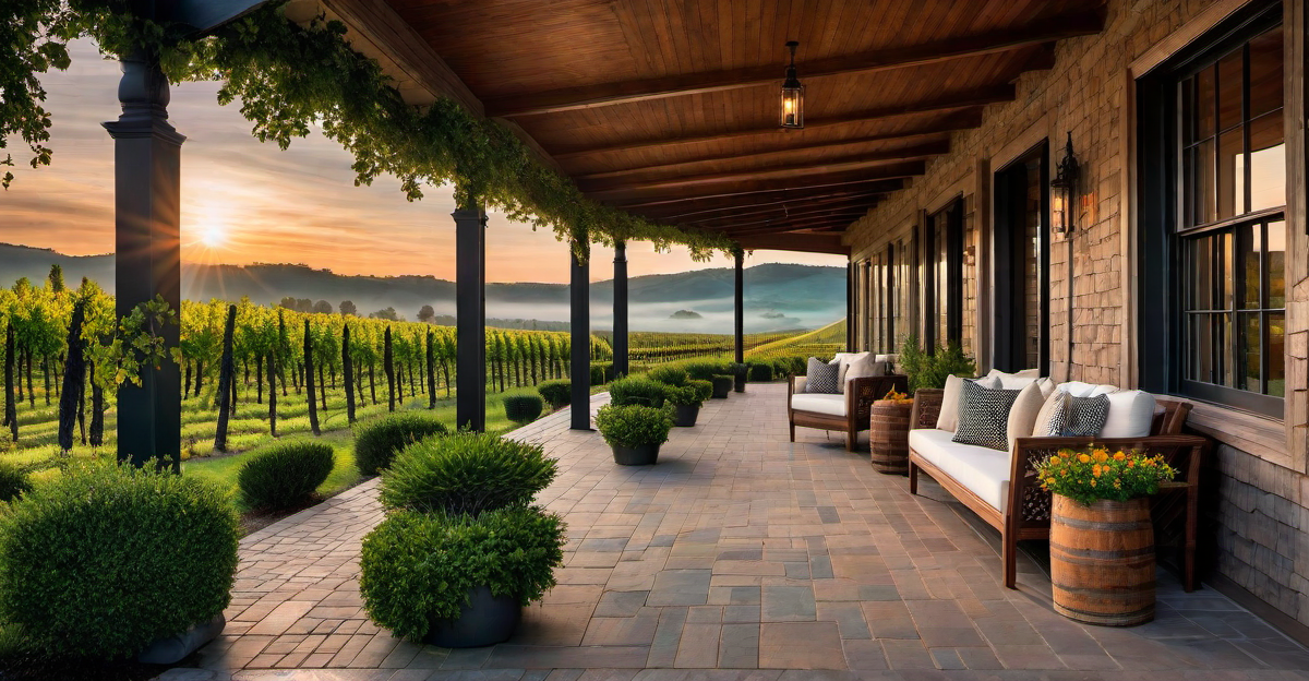 Quaint Vineyard Cottage with Rolling Hills Vista