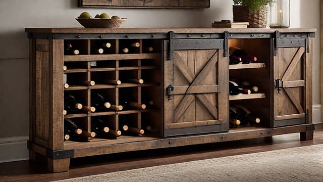 Wine Cabinet Farmhouse