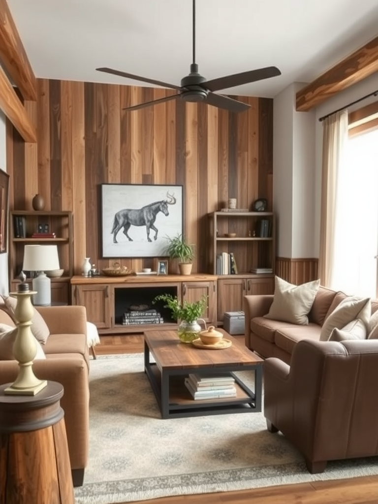 Rustic Industrial Coffee Table