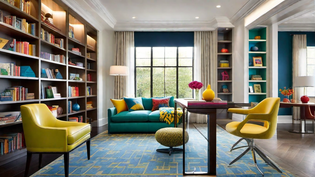 Personal Touch: Customized Decor for Bright Study Rooms