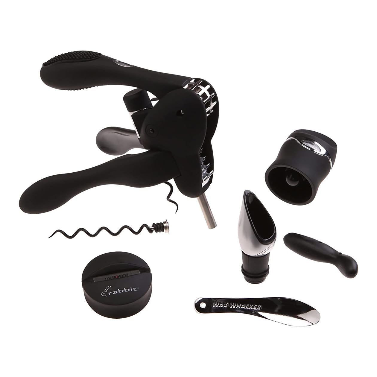 Rabbit 6-Piece Wine Opener Tool Kit