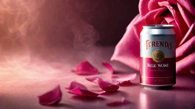 Can Of Rose Wine