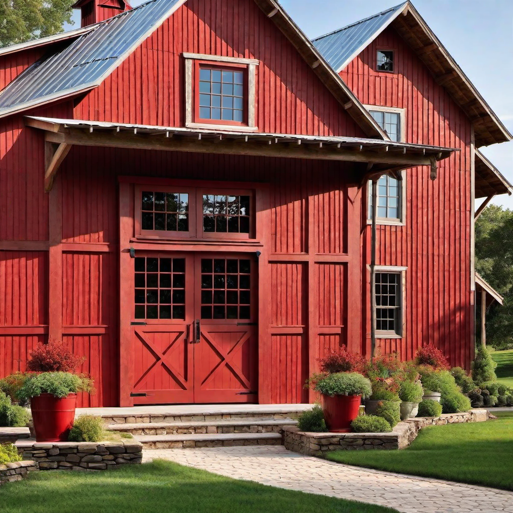 Rustic Charm: Classic Elements of a Farmhouse Exterior