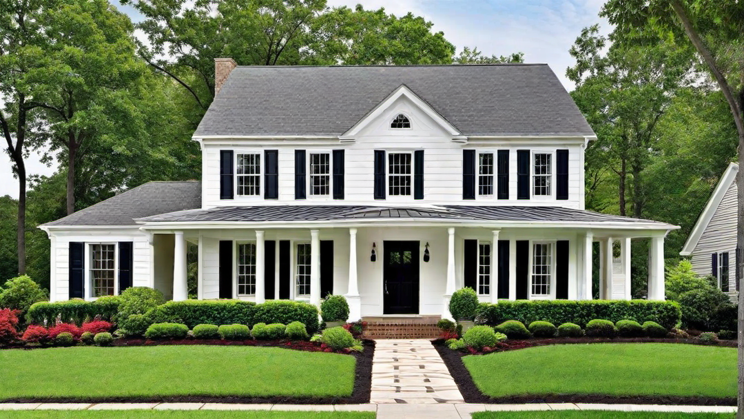 Colonial Color Palette: Exterior Paint Schemes for Colonial Homes