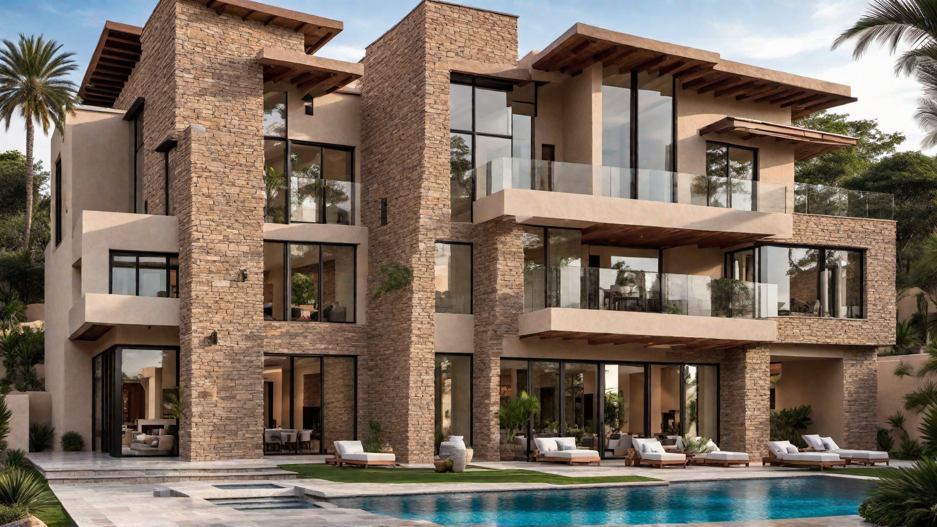Natural Stone Elements in Modern Design