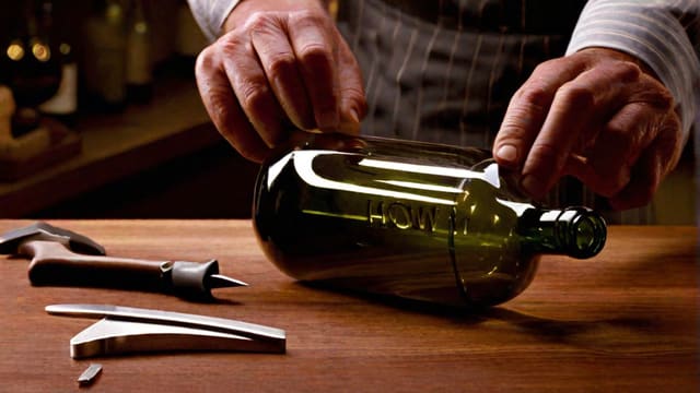 How To Cut Glass Wine Bottles