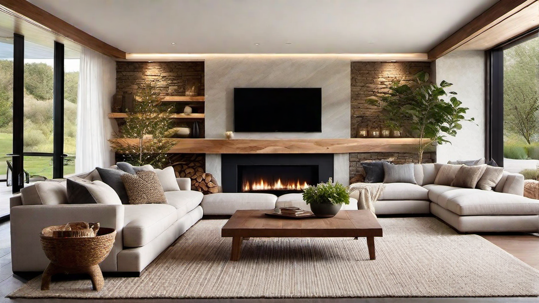 Comfortable Seating: Plush Sofas and Oversized Armchairs
