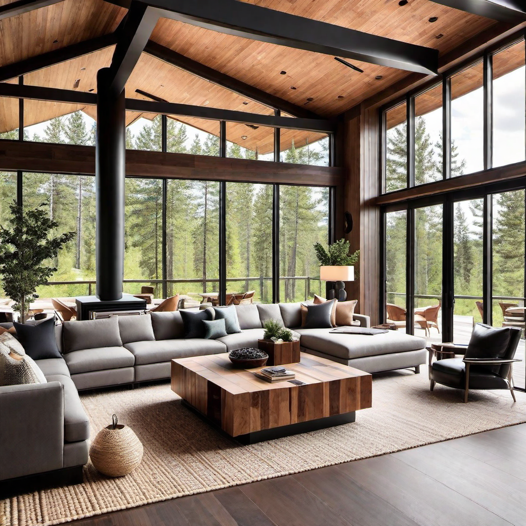 Log Cabin Homes Interior Modern: Contemporary Twist on Traditional Style