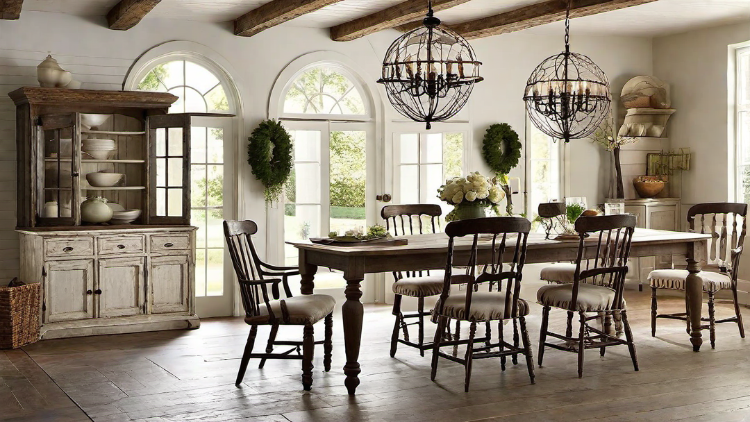 Vintage Accents: Distressed Furniture and Antiques