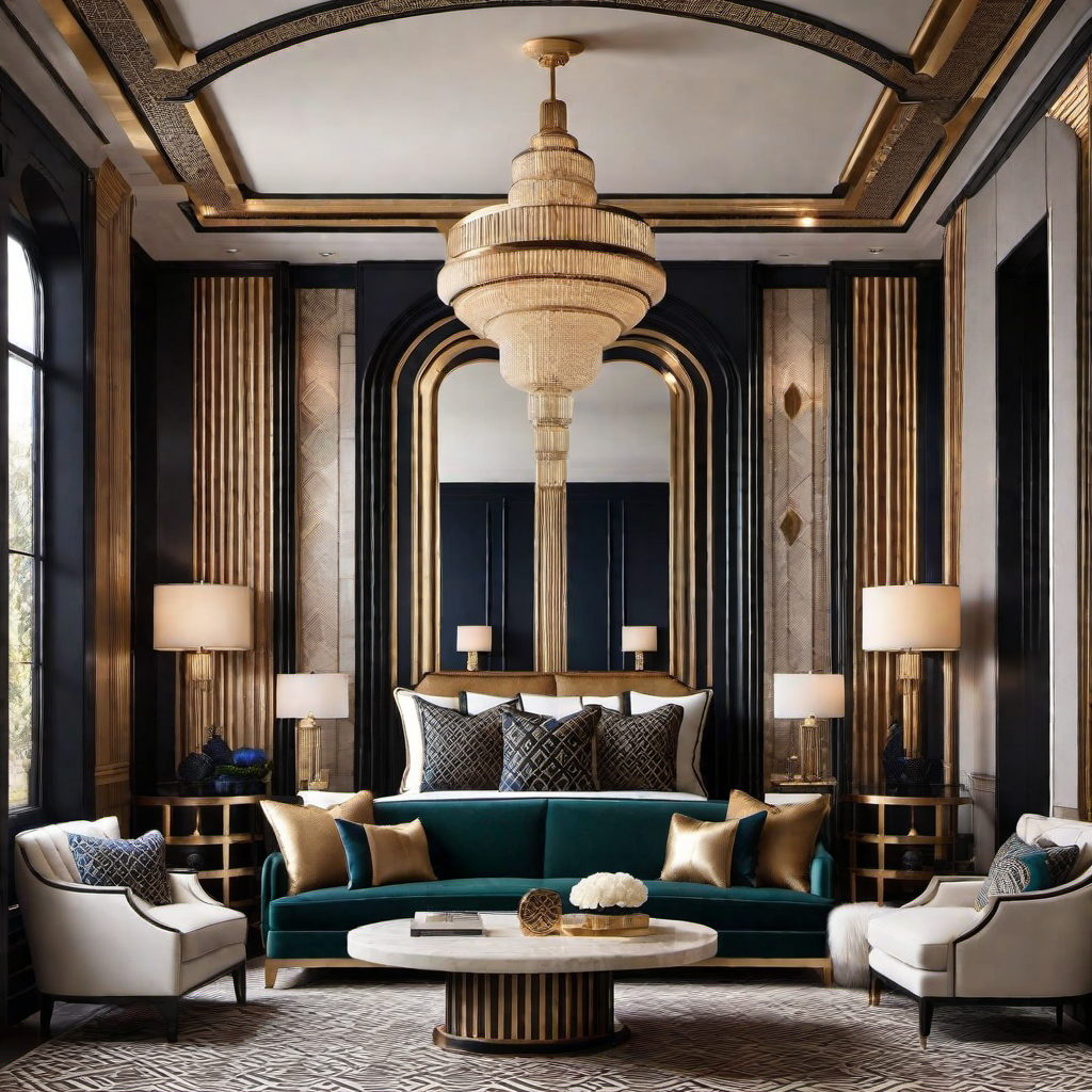 Art Deco Grandeur: Creating a Luxe Atmosphere