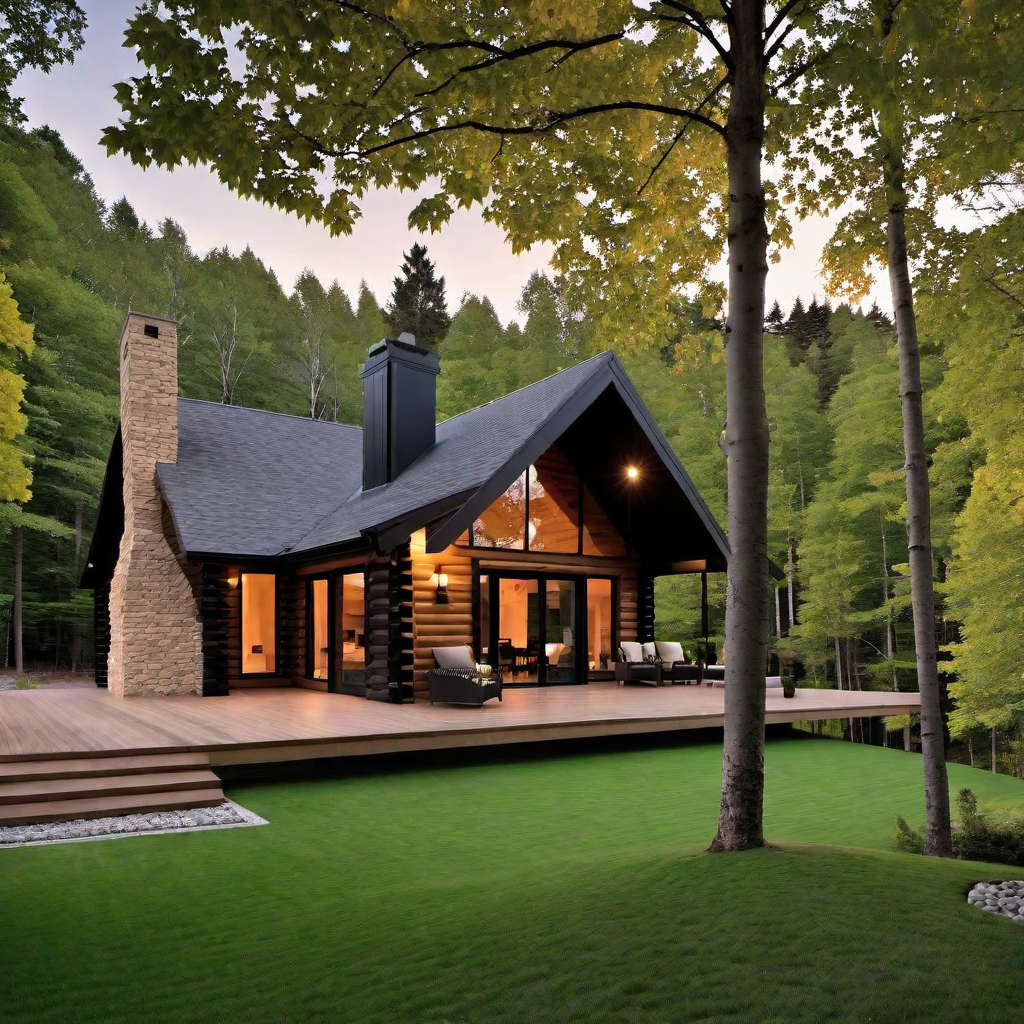 Log Cabin Exterior Privacy: Creating Secluded Spaces
