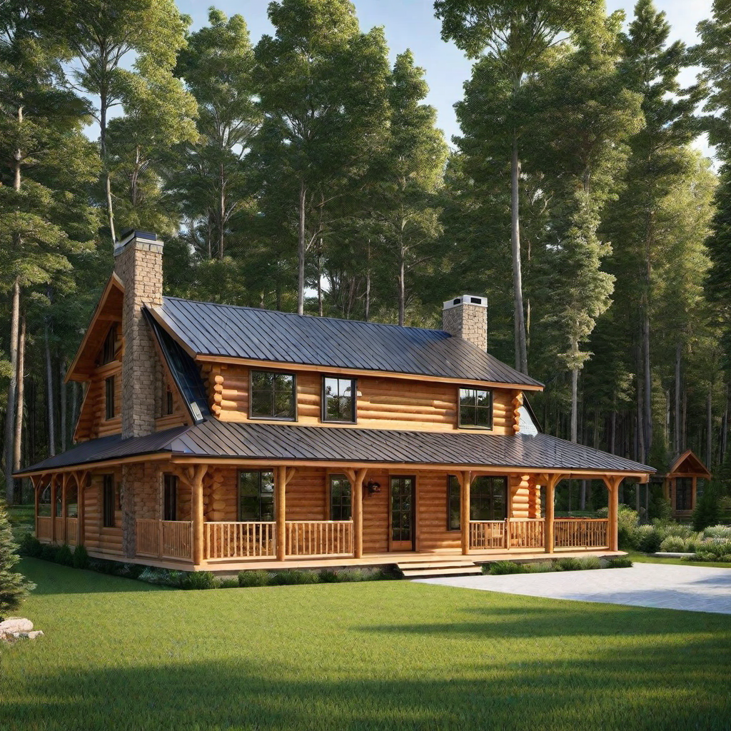 Log Cabin Architecture: Roof Designs and Angles