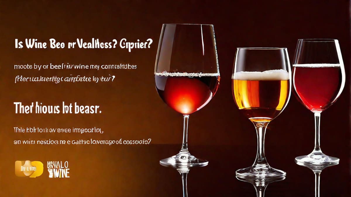 Is Wine Or Beer Healthier