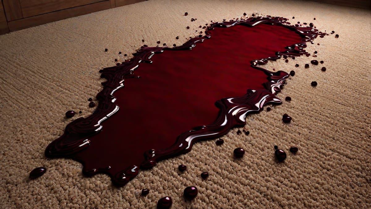 How To Get Out Red Wine In Carpet