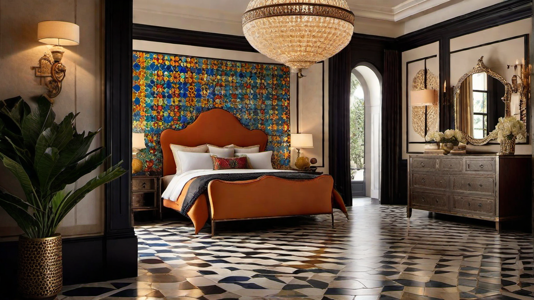 Mediterranean Art: Incorporating Traditional Artwork in Bedroom