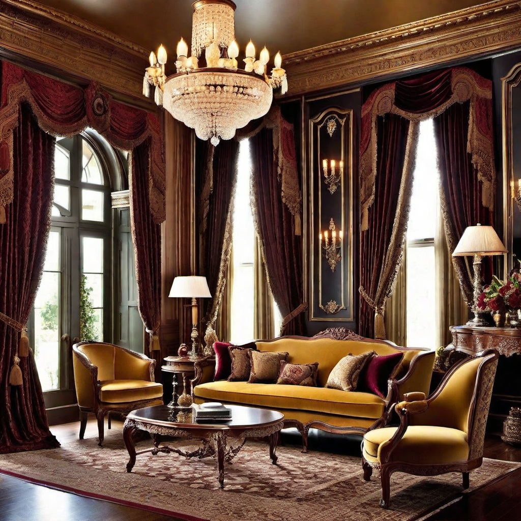 Victorian Inspired Drapery