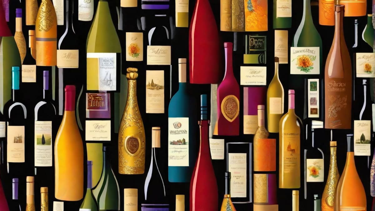 How To Paint A Wine Bottle