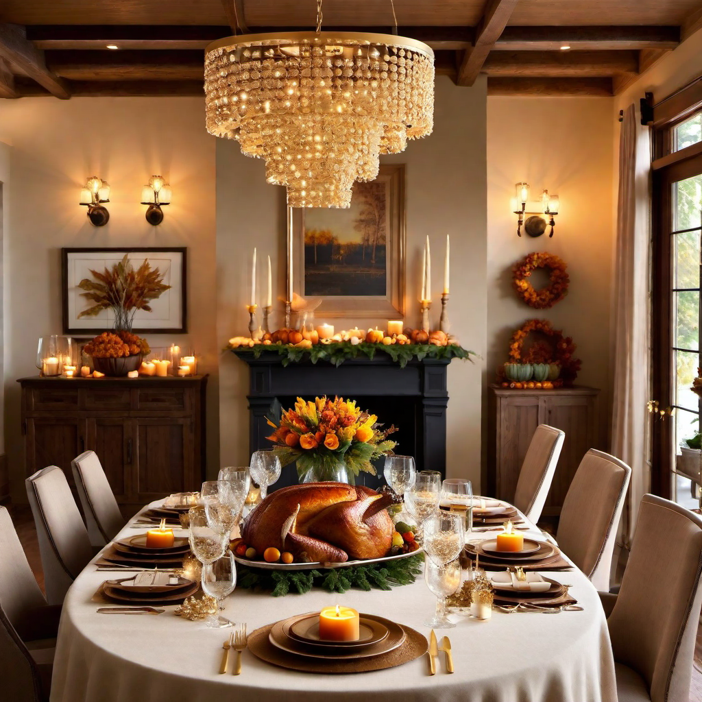 Mood Lighting: Setting the Right Atmosphere for Thanksgiving Dinner