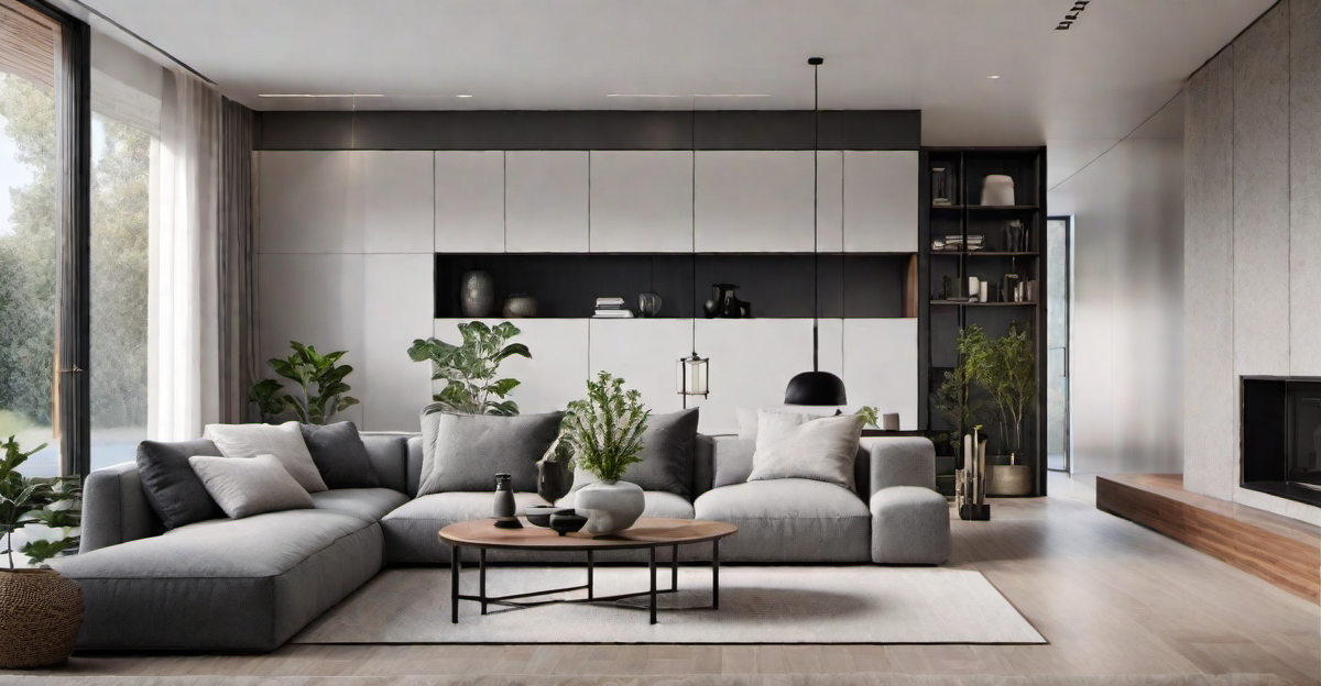 Balancing Openness and Privacy: Minimalist Townhouse Layouts