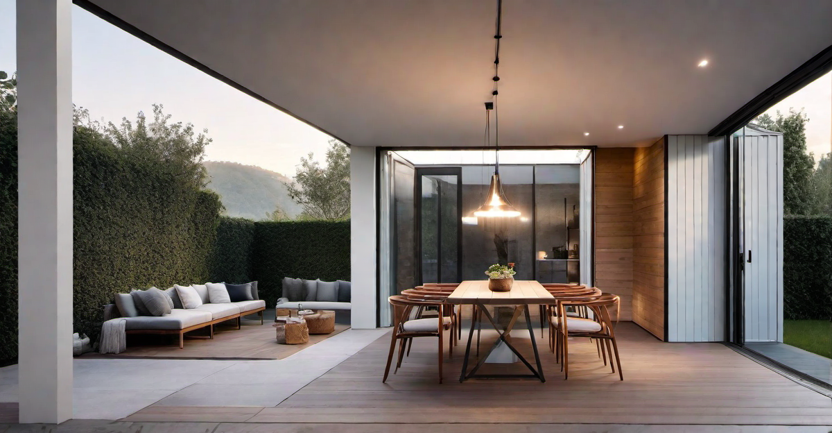Tiny Retreat: Small Prefab House with Maximized Space