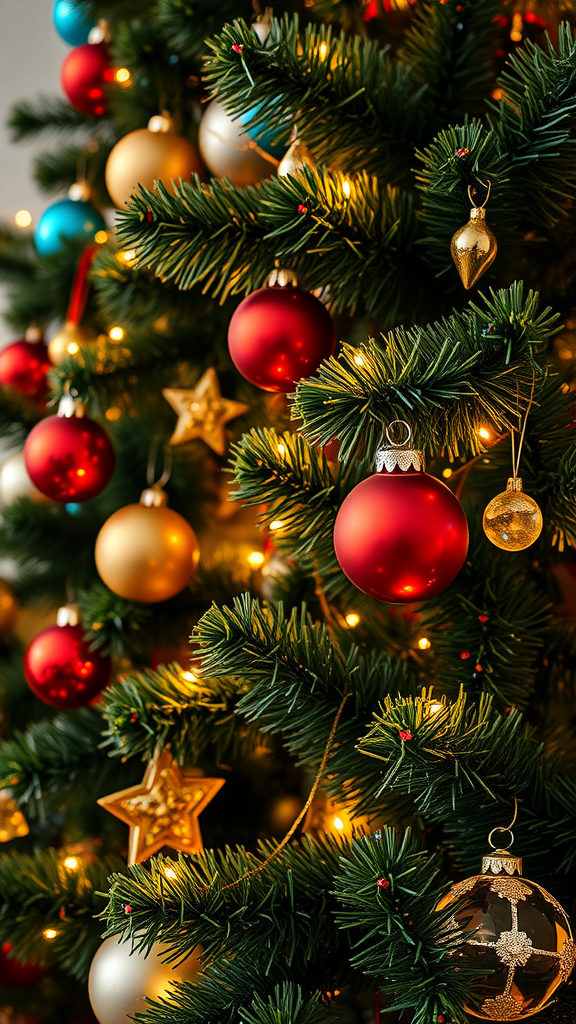 Classic Glass Baubles in Various Hues